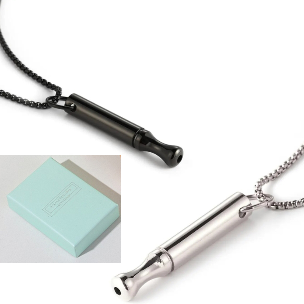 Accessories For Vaping - Kalung Titanium Steel untuk Mengurangi Kecemasan