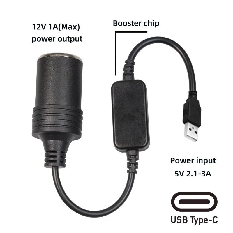 5V 2A USB Ke 12V Soket Pemanti - Accessories For Vaping ulasan dan harga