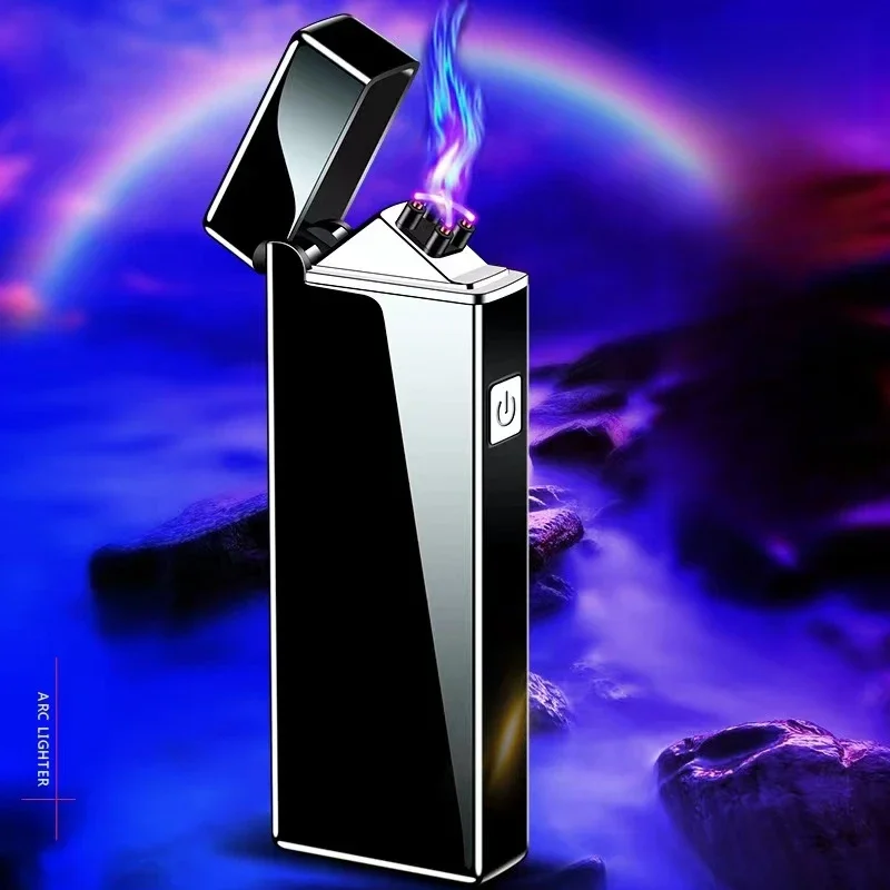 Pemantik tanpa api busur ganda - Accessories For Vaping ulasan dan harga